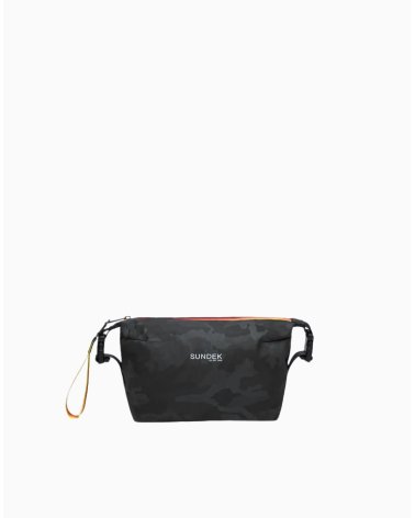 Sundek beach bag with handles and closure