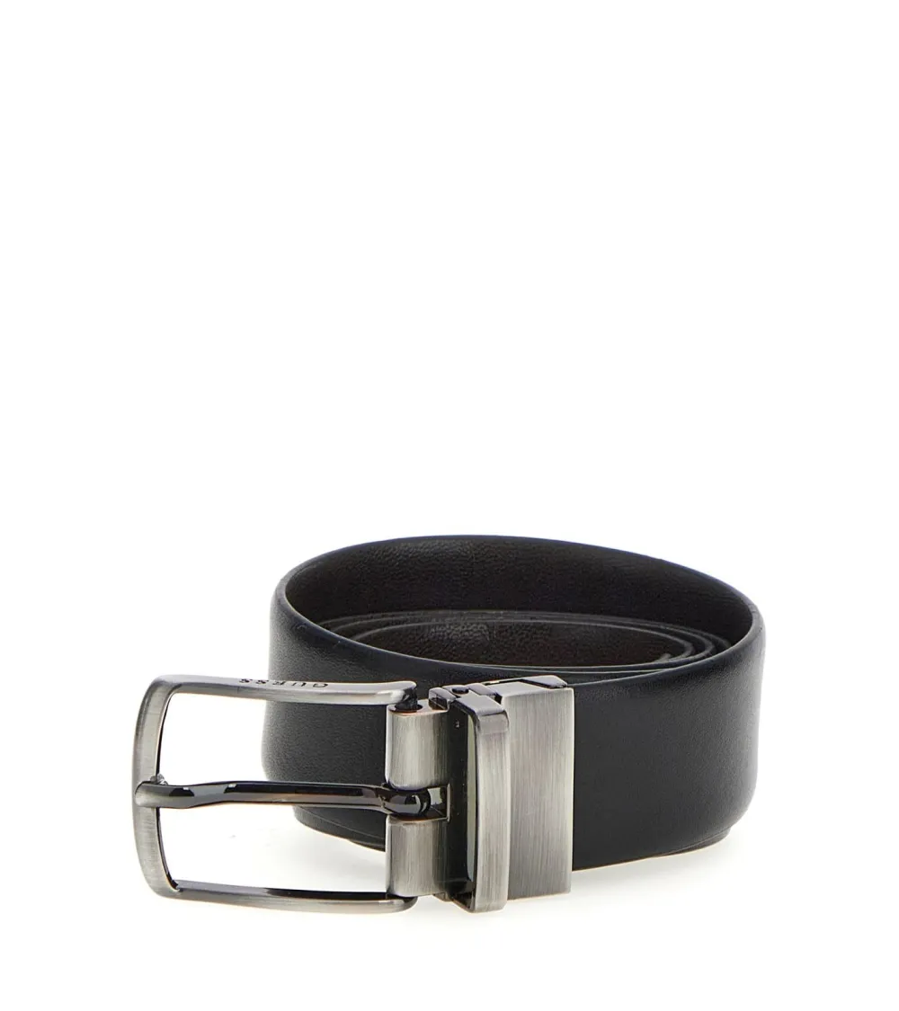 Guess reversible leather belt