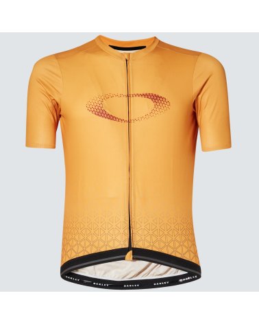 Oakley T-Shirt mit Reißverschluss und kurzen Ärmeln