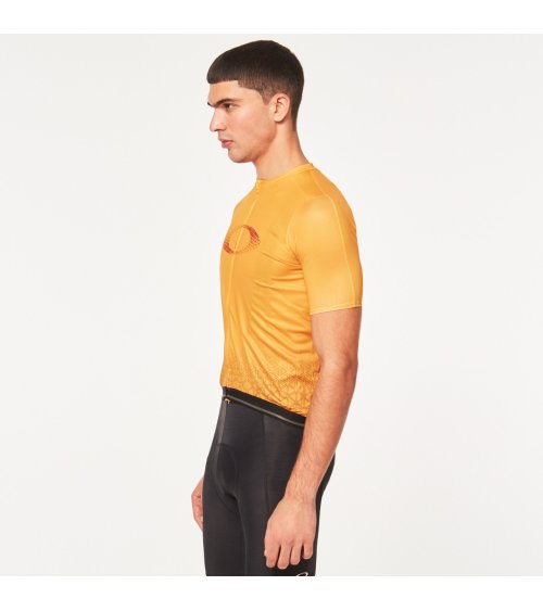 Oakley T-shirt con zip e maniche corte