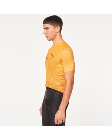 Oakley T-shirt con zip e maniche corte
