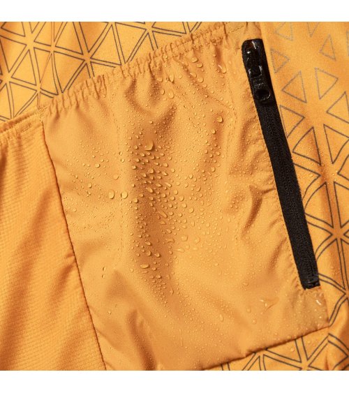 Oakley T-Shirt mit Reißverschluss und kurzen Ärmeln