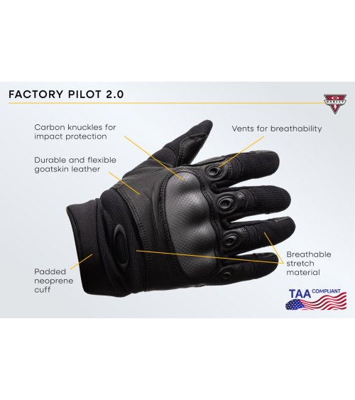 Oakley Factory Pilot 2.0 ski gloves