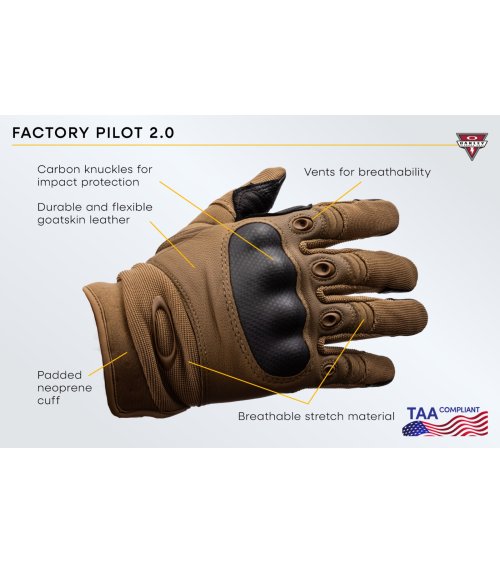 Guantes de esquí Oakley Factory Pilot 2.0