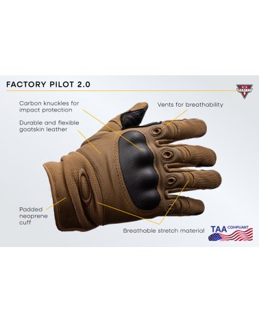 Oakley Factory Pilot 2.0 Skihandschuhe