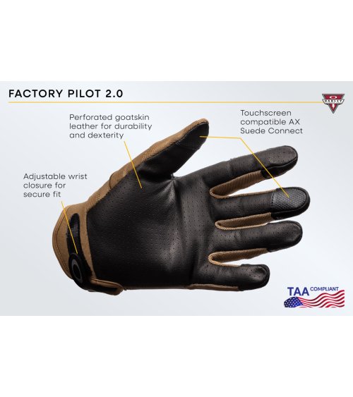 Guantes de esquí Oakley Factory Pilot 2.0