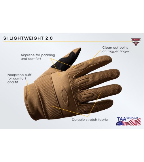 Guantes de esquí Oakley Lightweight 2.0