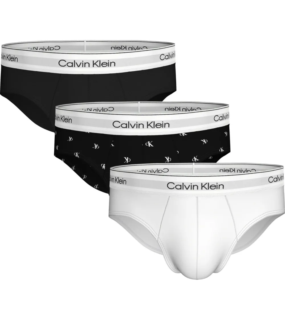 Calvin Klein Icon Cotton Stretch Slips Lot de 3 | Fuix