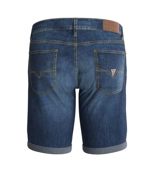 Guess shorts en denim avec ourlet roulé