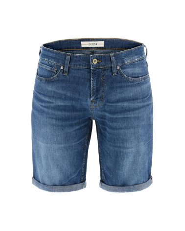 Guess shorts en denim avec ourlet roulé