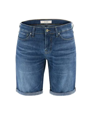 Guess shorts en denim avec ourlet roulé