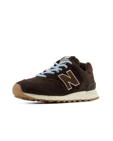 New Balance sneakers basse in mesh e camoscio