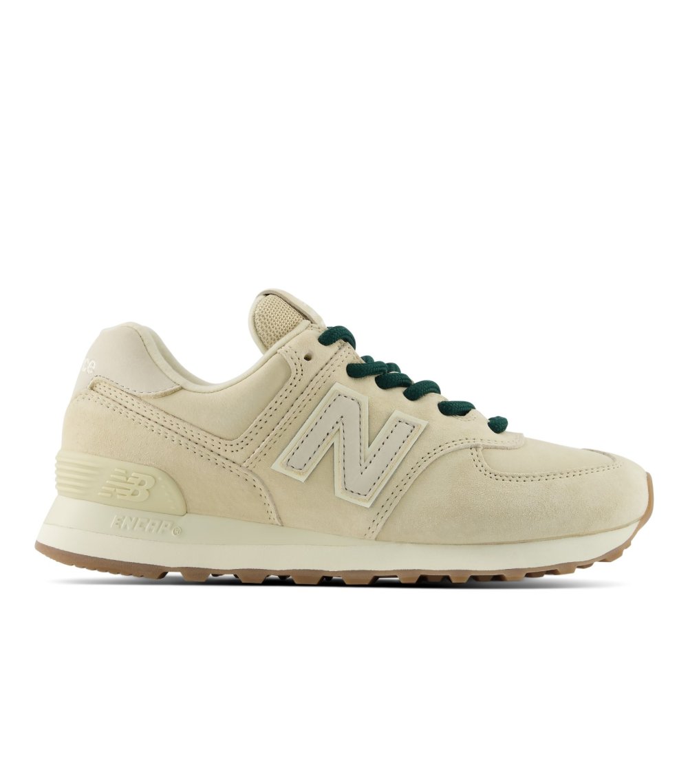 New Balance sneakers basse in mesh e camoscio