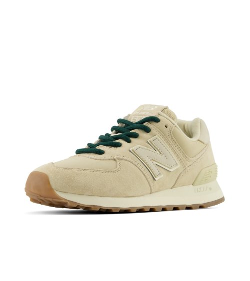 New Balance sneakers basse in mesh e camoscio