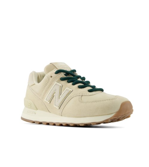 New Balance sneakers basse in mesh e camoscio