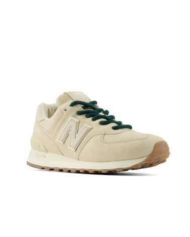 New Balance sneakers basse in mesh e camoscio