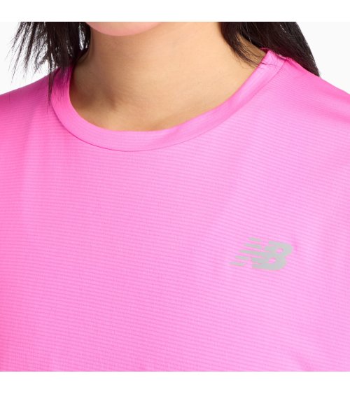 T-shirt New Balance Athletics de manga corta