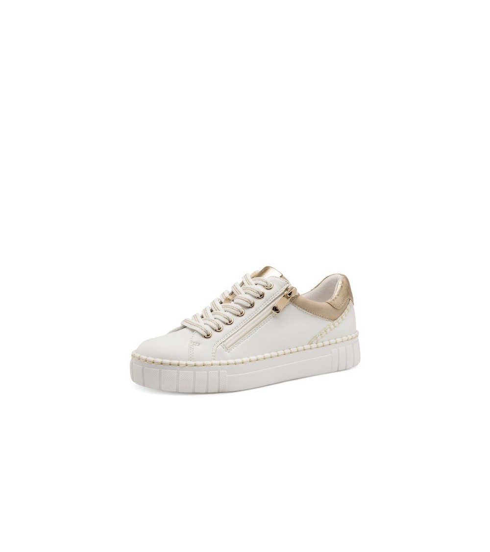 Marco Tozzi sneaker laces and side zip