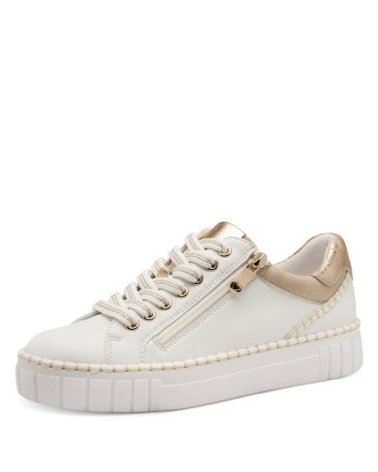 Marco Tozzi sneaker lacets et zip latéral