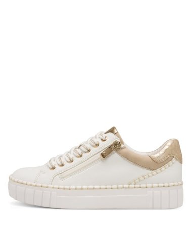 Marco Tozzi sneaker lacci e zip laterale