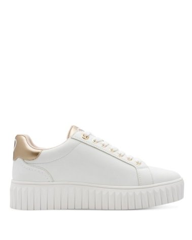 Marco Tozzi low sneakers with laces and zip