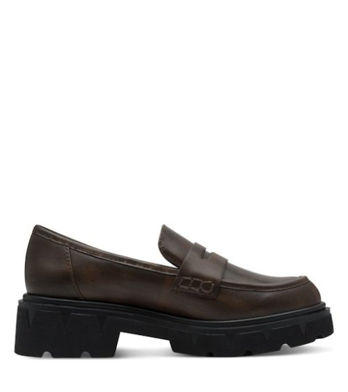 Marco Tozzi mocasines suela alta