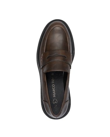 Marco Tozzi mocasines suela alta