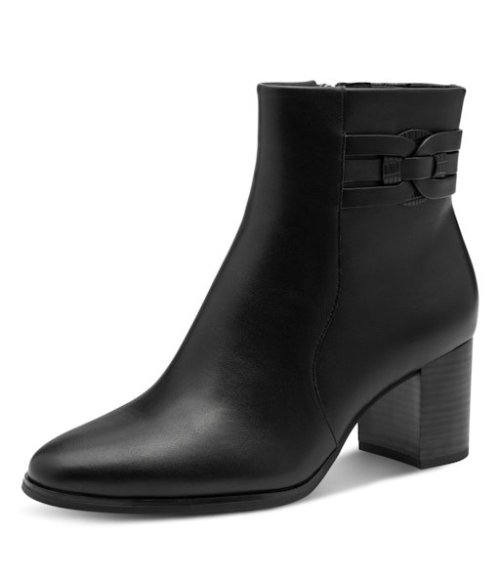 Marco Tozzi ankle boots with heel and zip