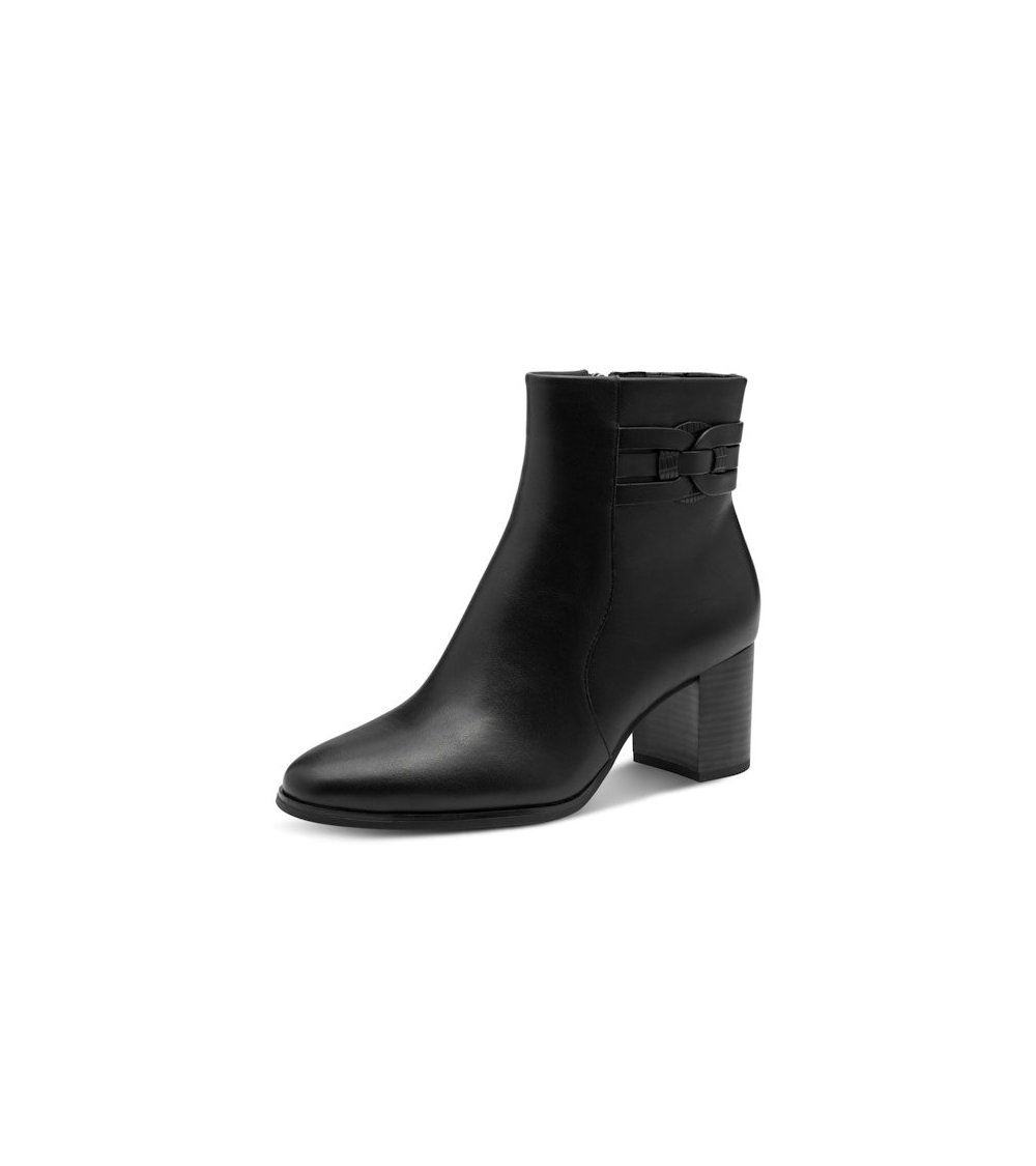 Marco Tozzi ankle boots with heel and zip