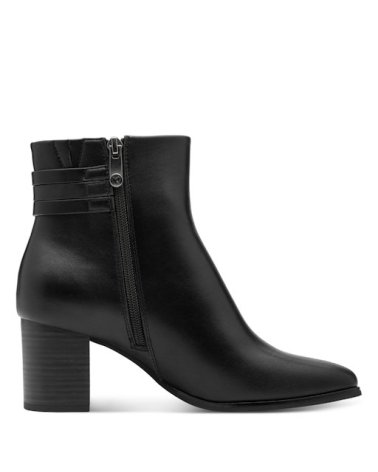 Marco Tozzi ankle boots with heel and zip