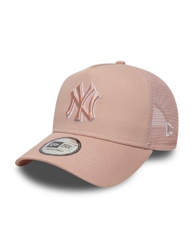 New Era cappello trucker visiera piatta