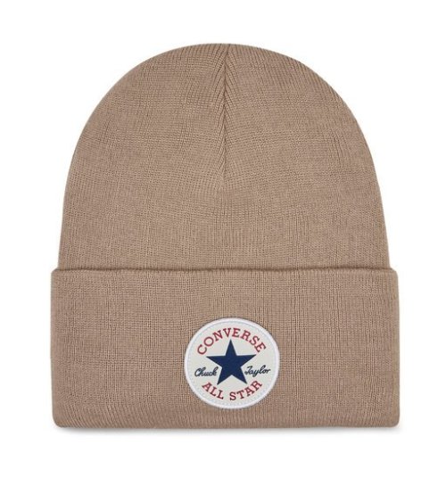 Converse Strickmütze mit Umschlag und Logo