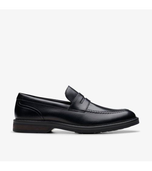 Clarks Aldwin Step mocasines de cuero