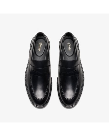 Clarks Aldwin Step aus Leder Slipper