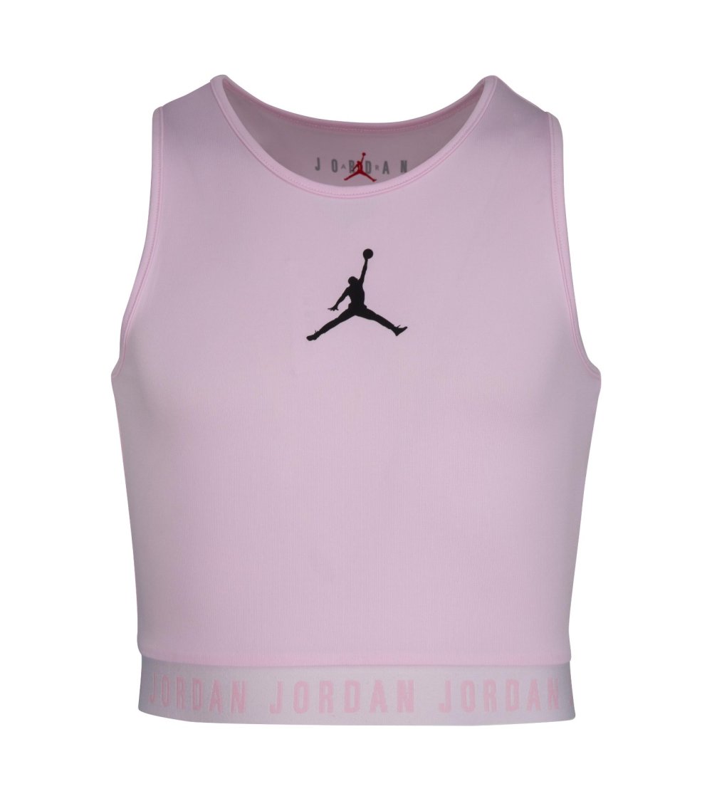 Nike ärmelloses Crop Top mit Logo-Band