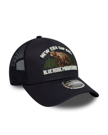 New Era cap with visor and mesh