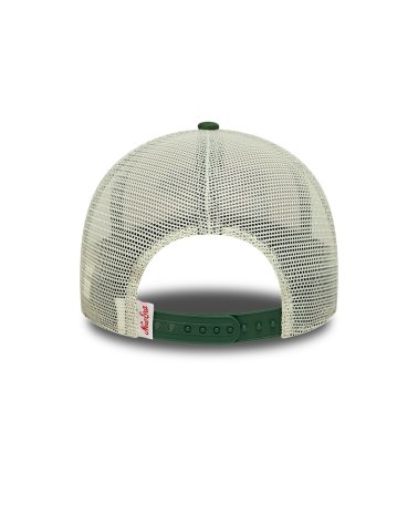 New Era trucker cap with eagle embroidery