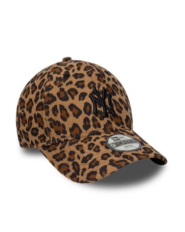 New Era berretto 9Forty leopard cord