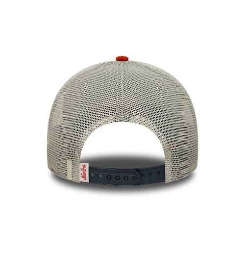 Berretto New Era con visiera curva e rete