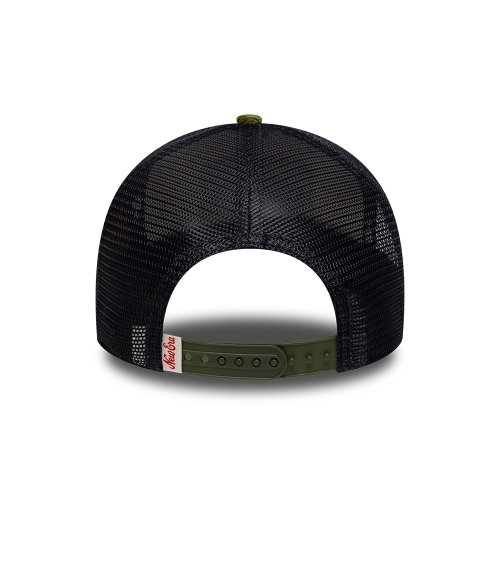 New Era trucker cap with patch