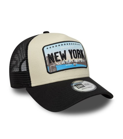 New Era casquette avec visière et dos en mesh