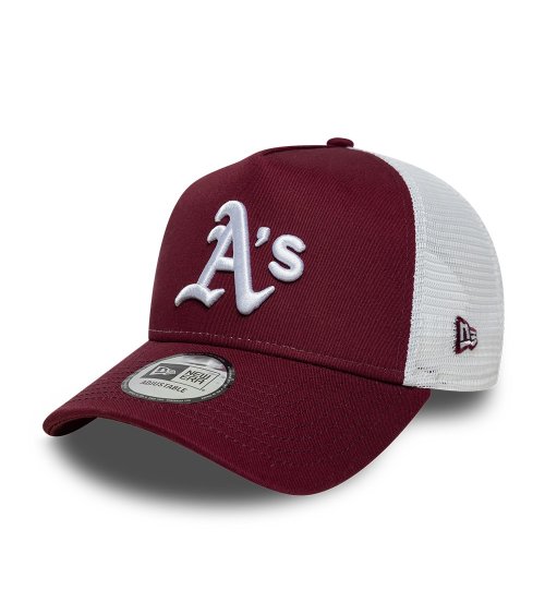 New Era League Ess Trucker A's Cap