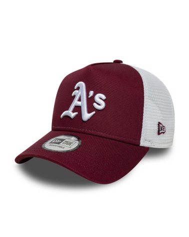 New Era League Ess Trucker A's Cap