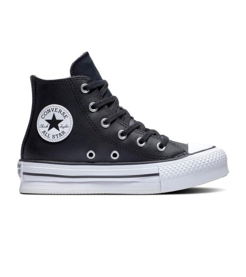 Converse high platform sneakers