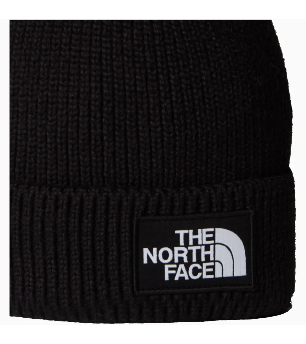The North Face beanie fold