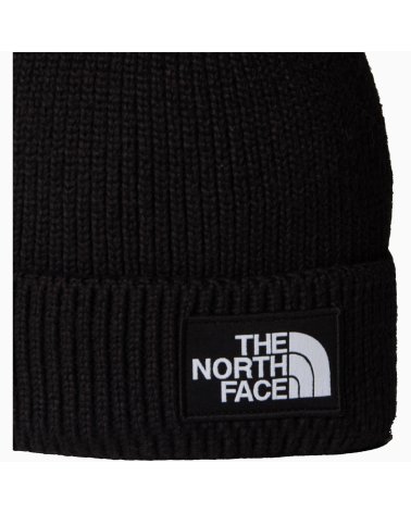 The North Face beanie fold