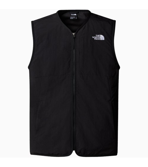 The North Face chaleco sin mangas con cremallera