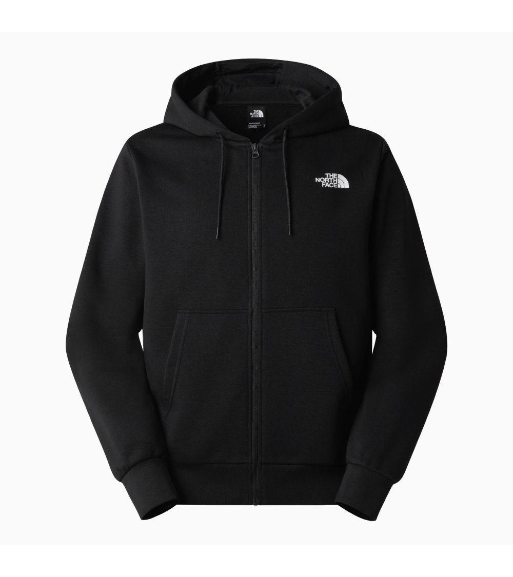 The North Face hoodie zip