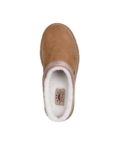 Skechers suede strap slide