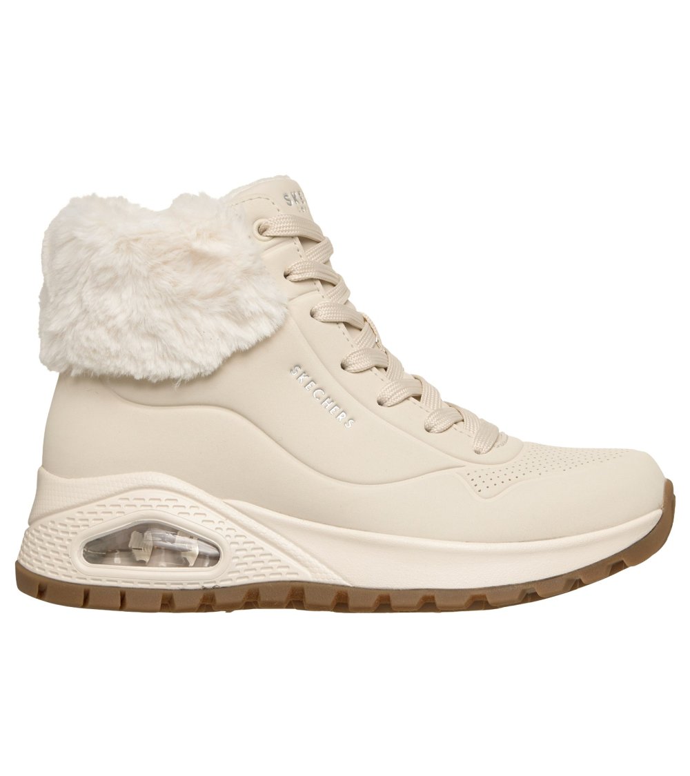 Skechers Uno Rugged bottines avec lacets et fourrure